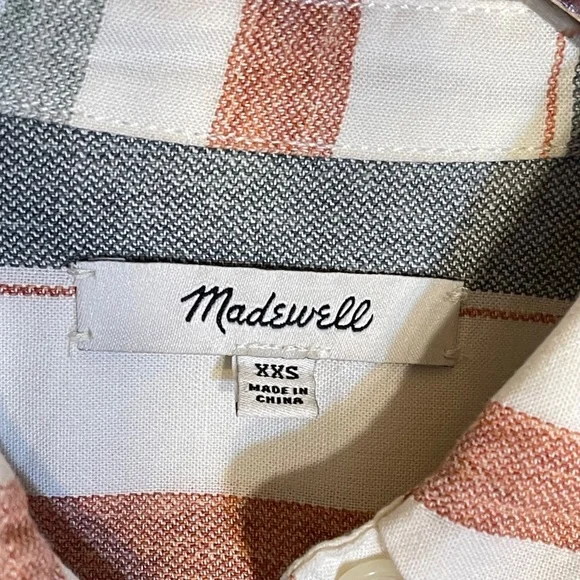 Madewell Multicolor Striped Button-Up Top - Picture 5 of 8